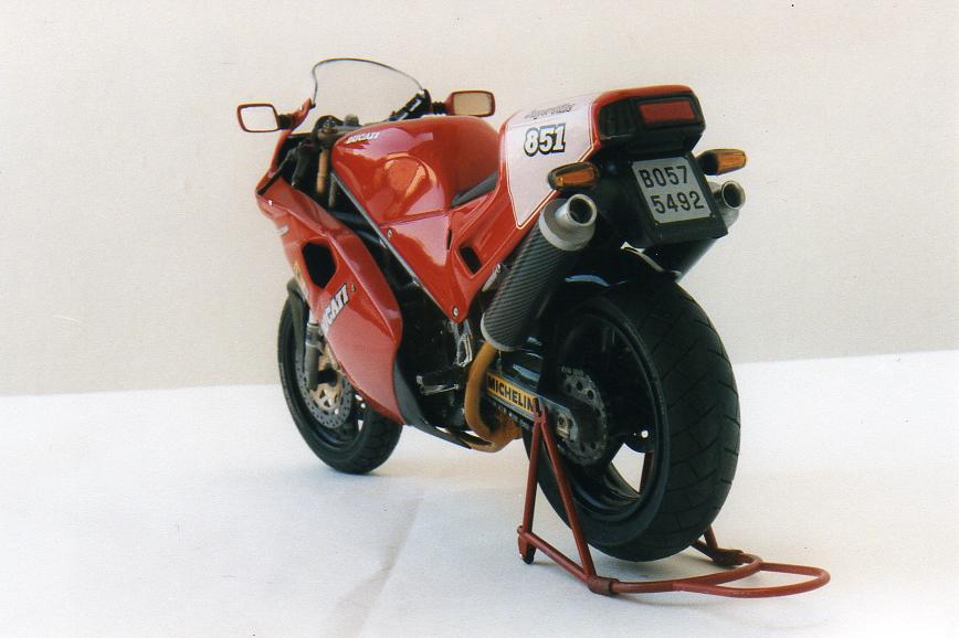 Ducati 851 vincitrice del titolo SBK 1989 - Gianni Besenzon