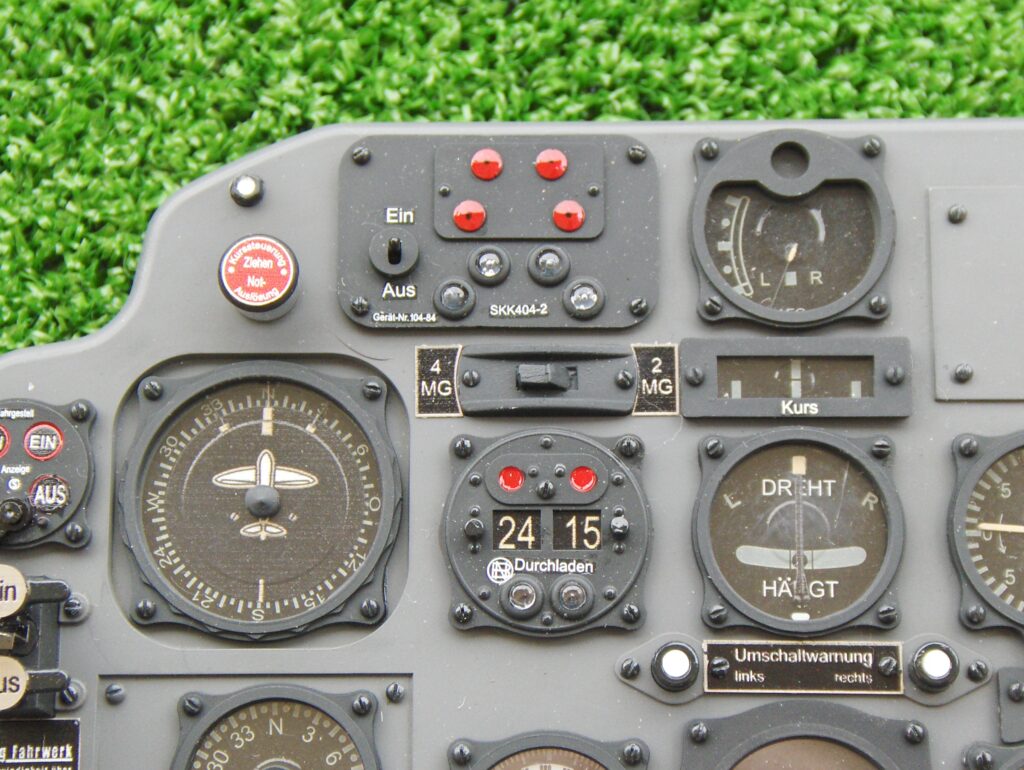 Cruscotto Bf110 dettaglio 1