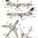 Douglas A 3D Skywarrior