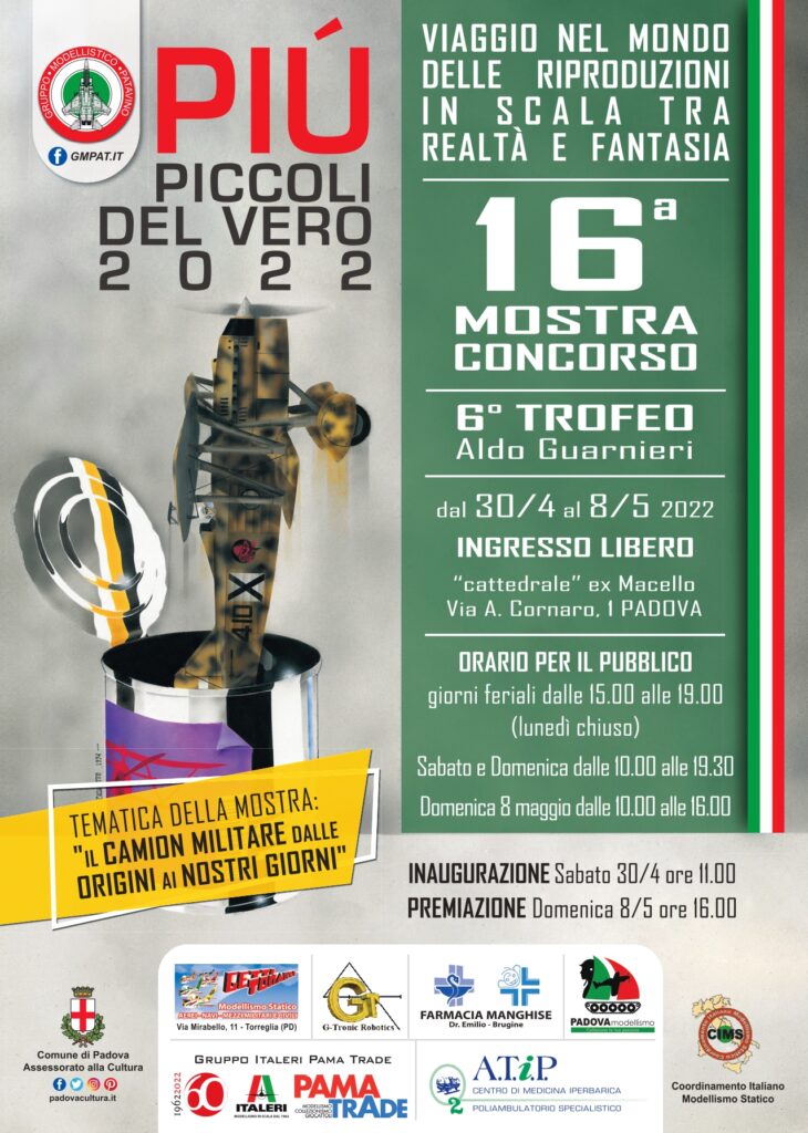 Più Piccoli del Vero 2022 Volantino PPdV 2022 sponsor