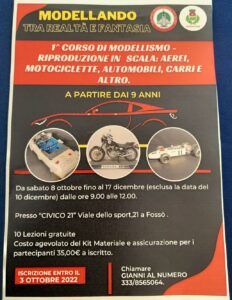 Corso Modellismo Fossò ott22